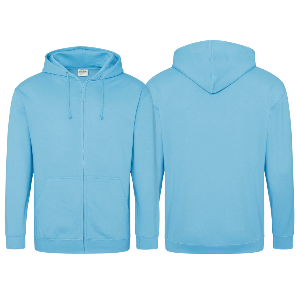 Sweat à capuche zippé taille unisexe 280g