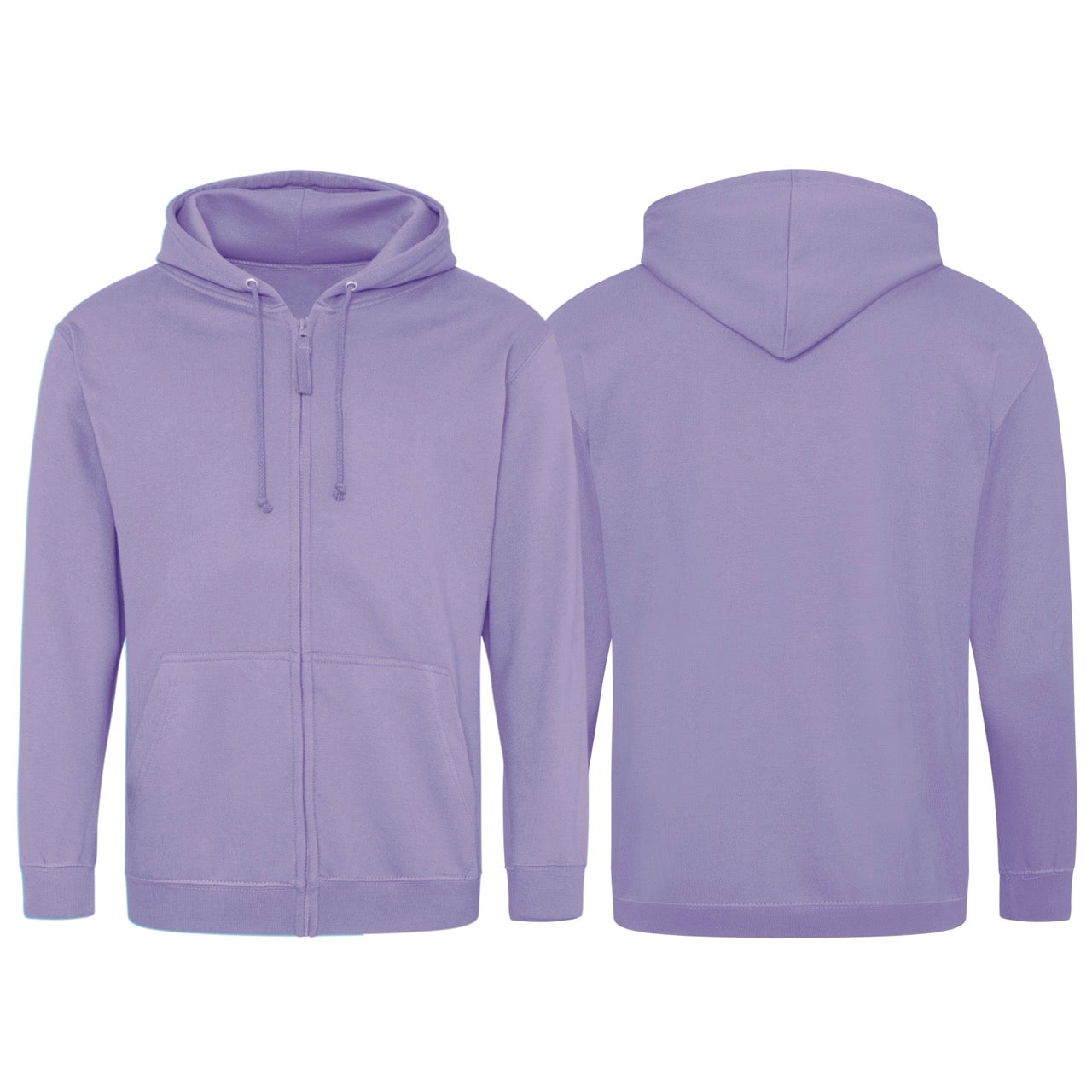 Sweat à capuche zippé taille unisexe 280g