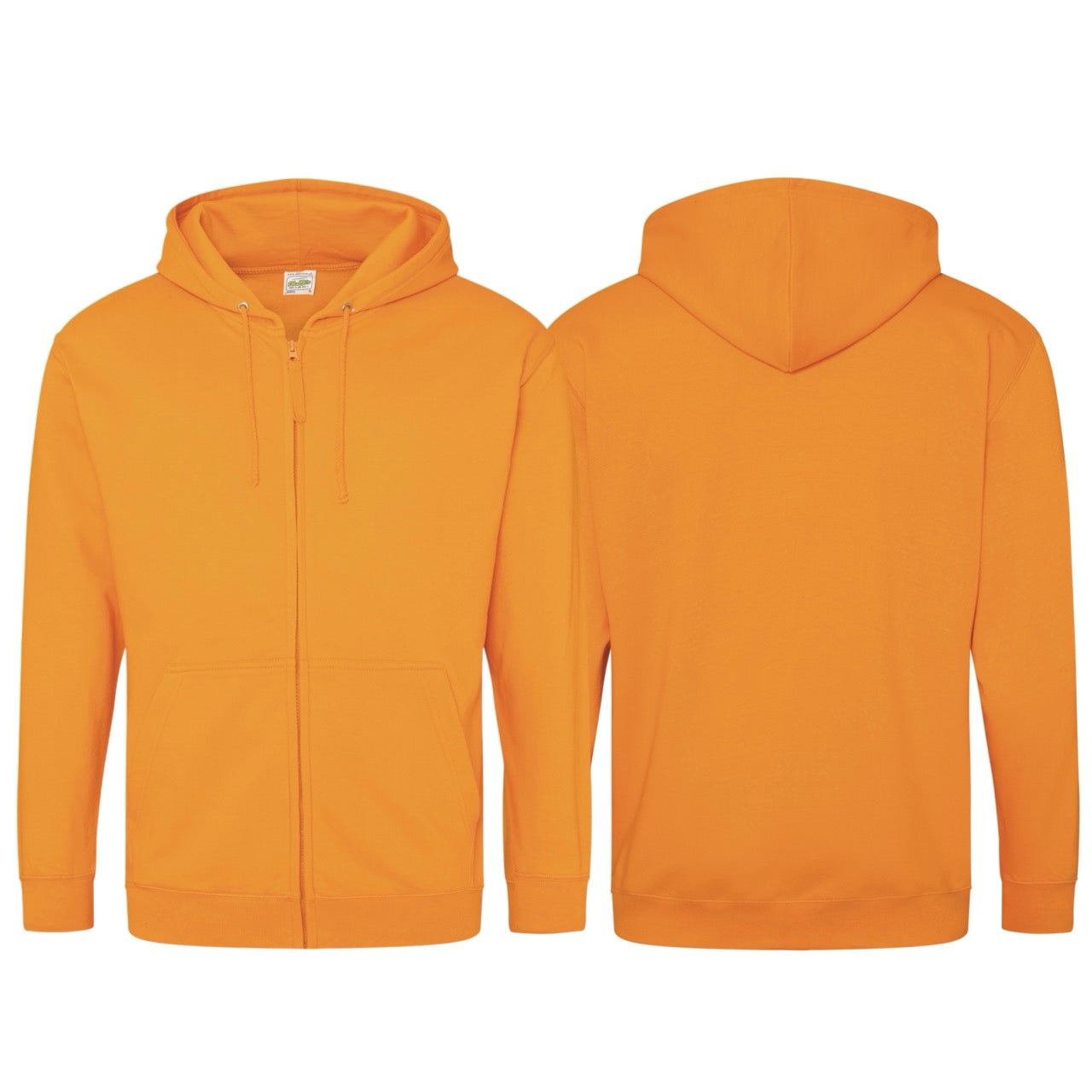 Sweat à capuche zippé taille unisexe 280g