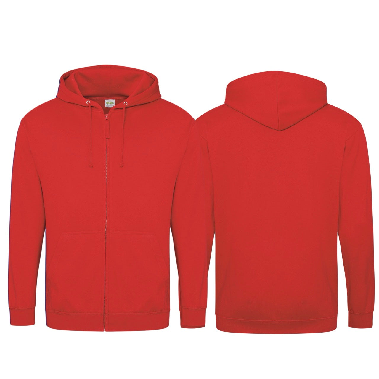 Sweat à capuche zippé taille unisexe 280g