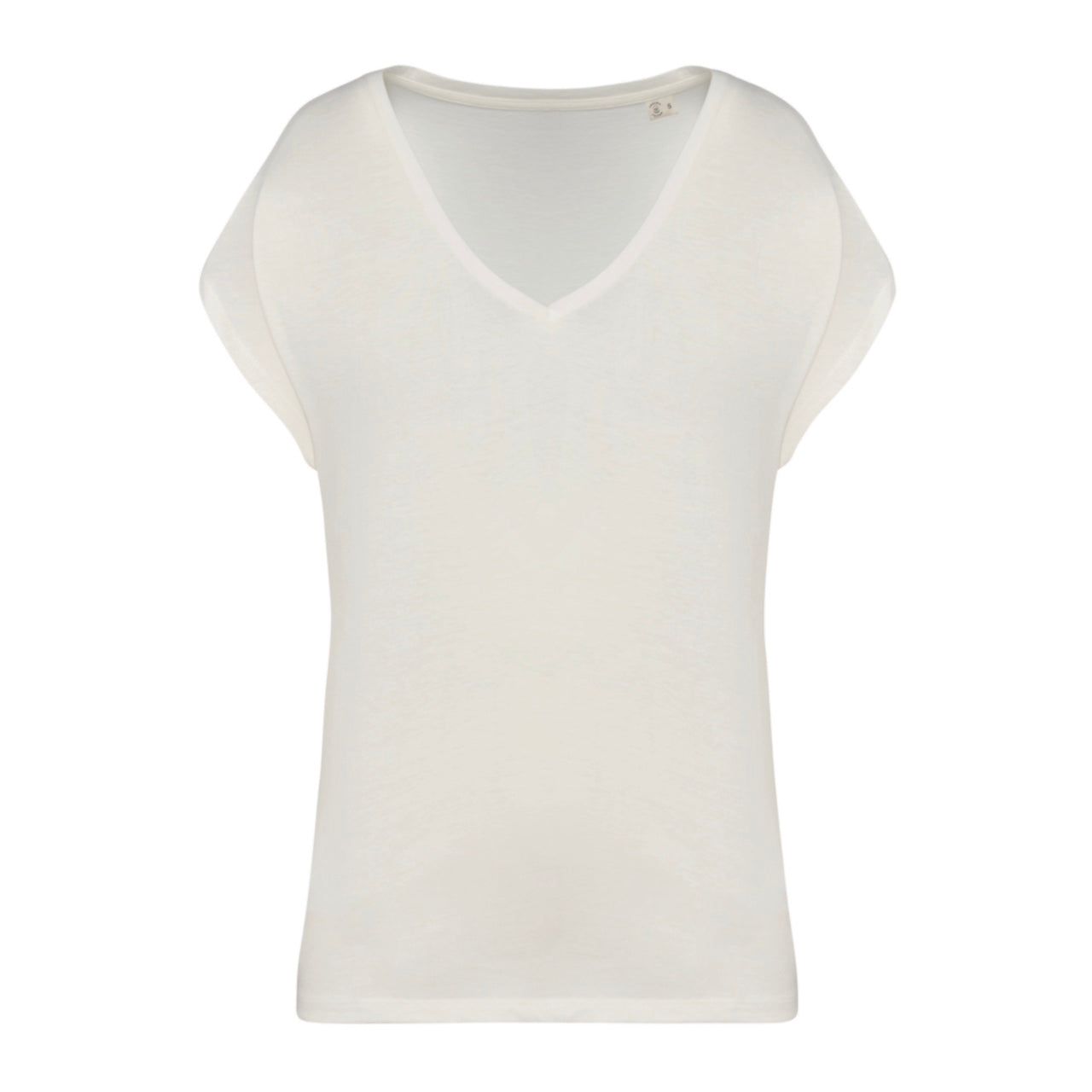 Tee-shirt femme col V
