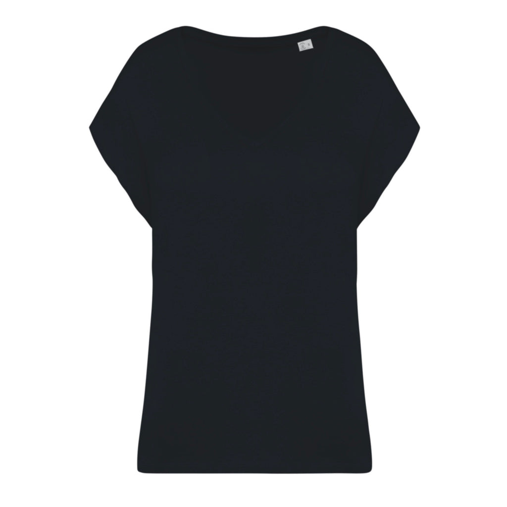 Tee-shirt femme col V