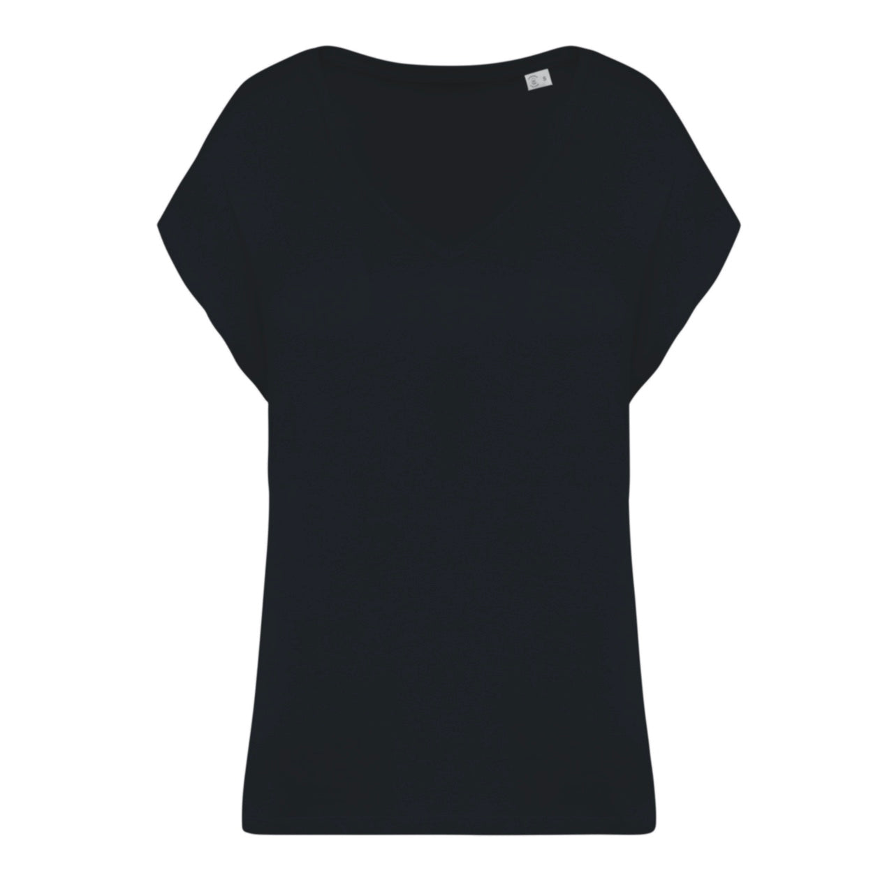 Tee-shirt femme col V