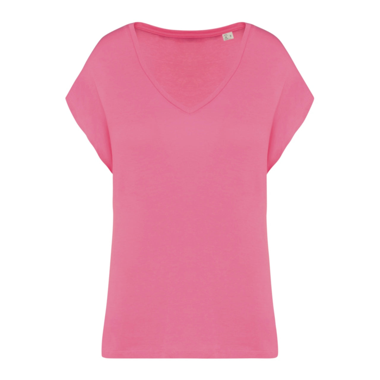 Tee-shirt femme col V